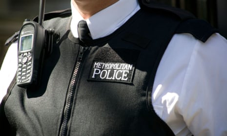 Metropolitan police officers were banned from wearing the UK’s thin blue line symbol because it has been appropriated by rightwing groups.