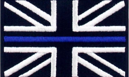 The UK’s thin blue line badge was created as a mark of remembrance for fallen officers.